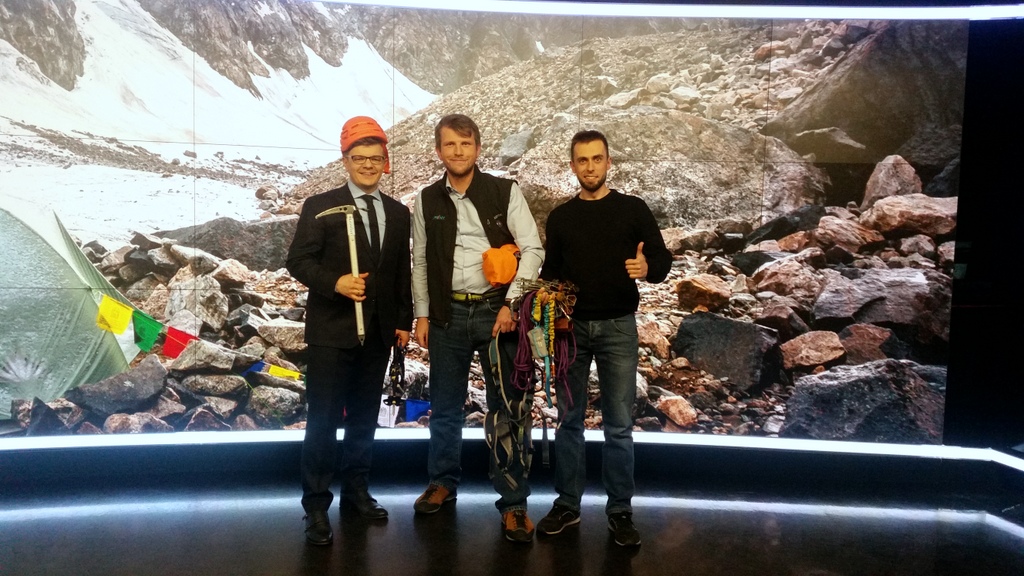 Krzysztof Rychlik - wizyta w TVN